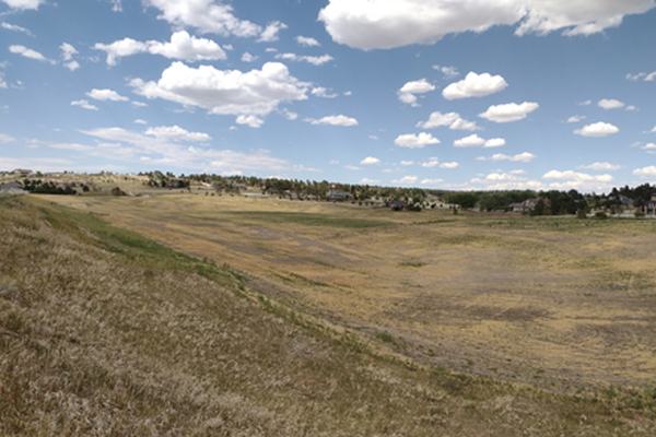 Seeded slopes after erosion control